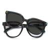 TEAL HAVANA / 53-17-140 / GREY POLARIZED