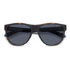 MATTE BROWN HAVANA / 56-16-140 / BLUE POLARIZED