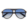 HAVANA / 57-15-140 / BLUE SHADED POLARIZED