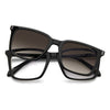 BLACK BEIGE / 53-19-145 / BROWN SHADED POLARIZED