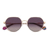 GOLD VIOLET / 54-18-145 / BURGUNDY SHADED POLARIZED