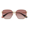 GOLD PINK / 56-17-145 / RED SHADED POLARIZED