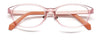 pink orange brick / 48-14-130